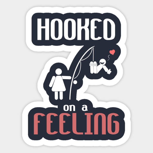 Hooked on a feeling Sticker by jakuwaku